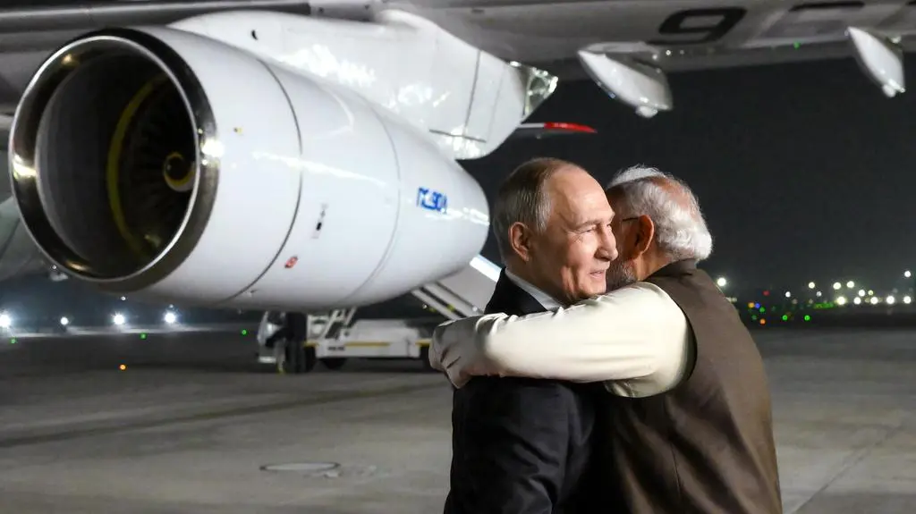 Wizyta Putina w Indiach