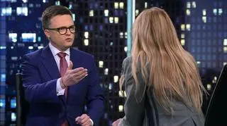 Hołownia mówi, kto razem z nim może opuścić Polskę 2050 