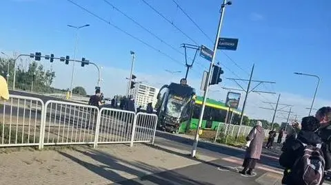 Zderzenie tramwaju z ciężarówką