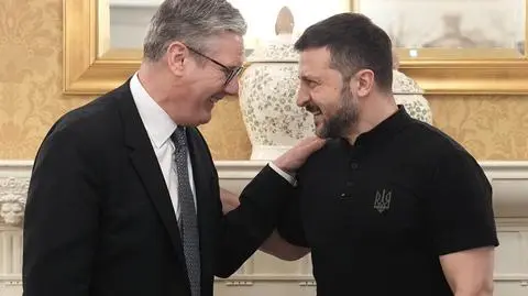 Rozmowa Zełenskiego z nowym premierem Wielkiej Brytanii i decyzja "przyjęta z radością"