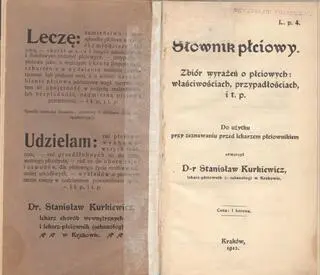 "Słownik płciowy" Stanisława Kurkiewicza