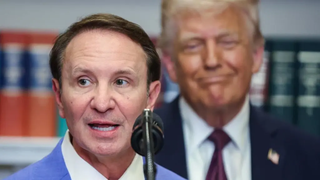 Jeff Landry i Donald Trump