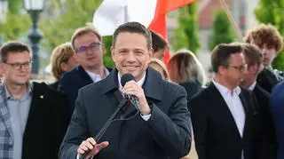 Rafał Trzaskowski w Pabianicach