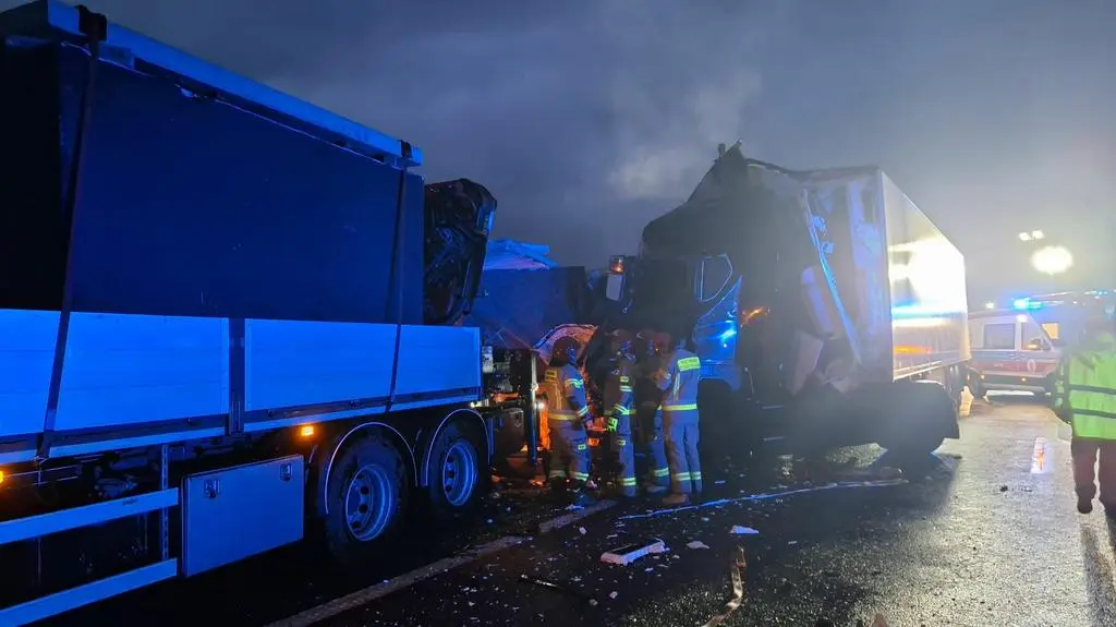 Wypadek na A2 pod Zgierzem