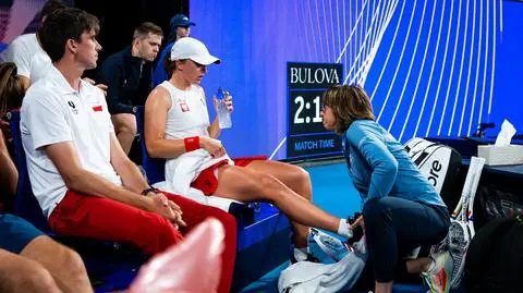 Problemy Świątek. "Środki przeciwbólowe dość szybko zaczęły działać"