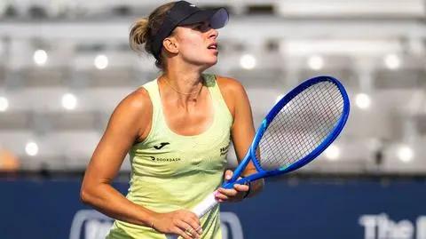 Linette wkroczyła do gry i odpadła. Sakkari wzięła rewanż
