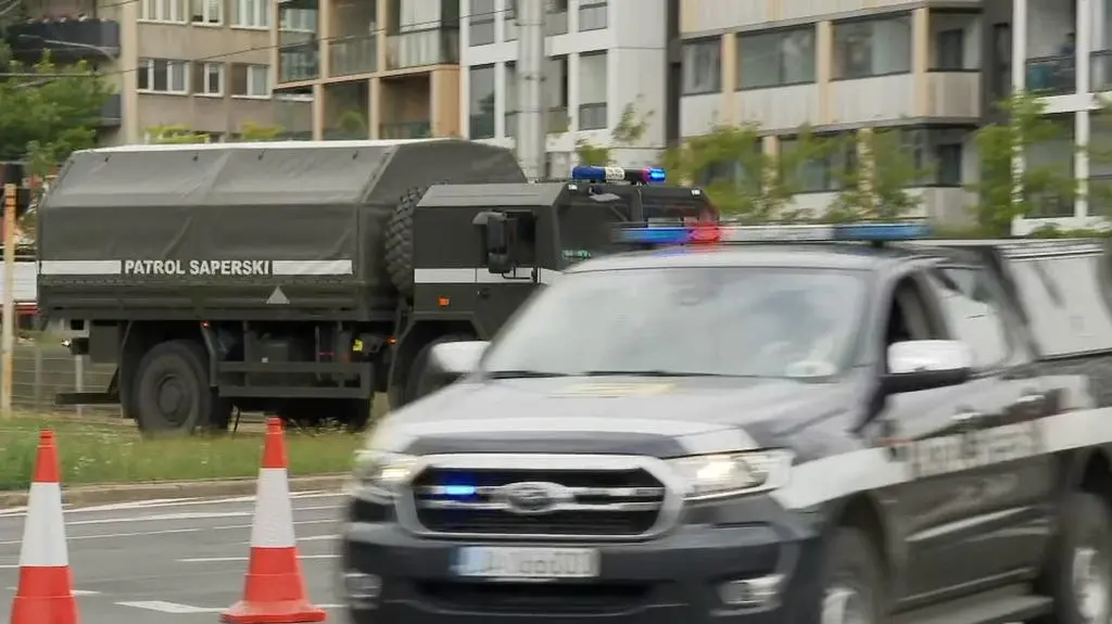 Patrol saperski we Wrocławiu