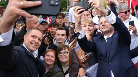 Karol Nawrocki i Rafał Trzaskowski