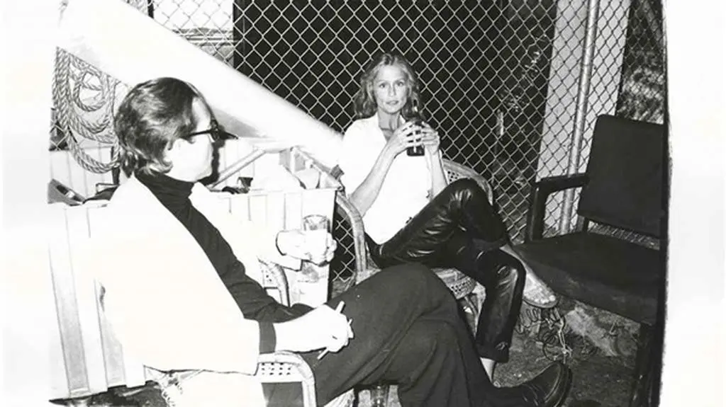 Halston i Lauren Hutton, 1978
