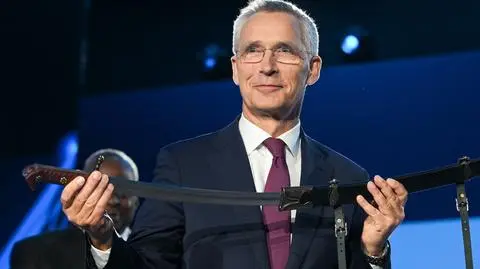 Jens Stoltenberg podczas Warsaw Security Forum