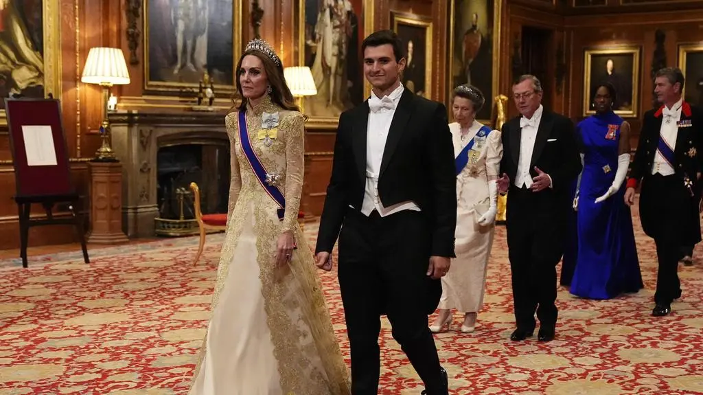 Księżna Kate i Michael Boulos