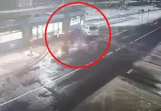 Tak doszło do wypadku, po którym zmarł porwany mężczyzna. Nagranie