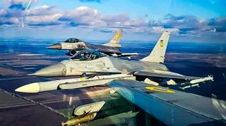 Ukraińskie myśliwce F-16