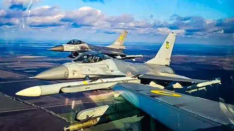 Ukraińskie myśliwce F-16