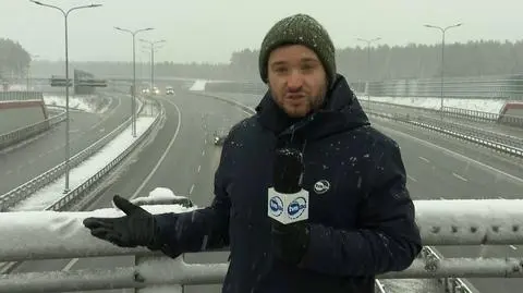 "Śniegu przybywa, opad zdecydowanie się nasilił"