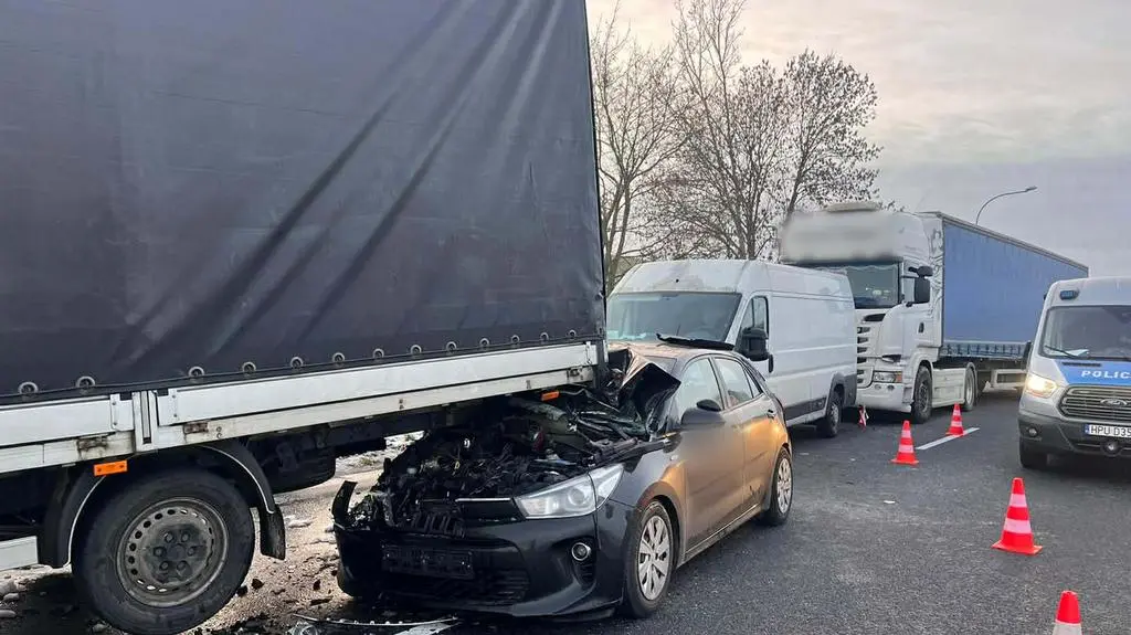 Wypadek na DK92