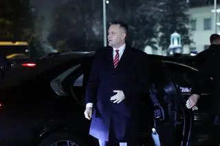 Wylot pary prezydenckiej do Czech