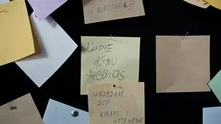 Karteczki w Hyde Parku