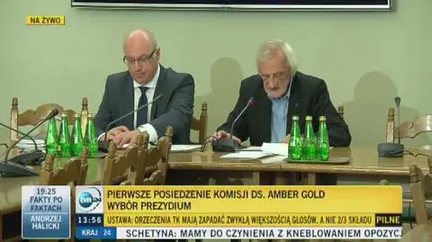 Wassermann, Suski i Grabowski na czele komisji ws. Amber Gold