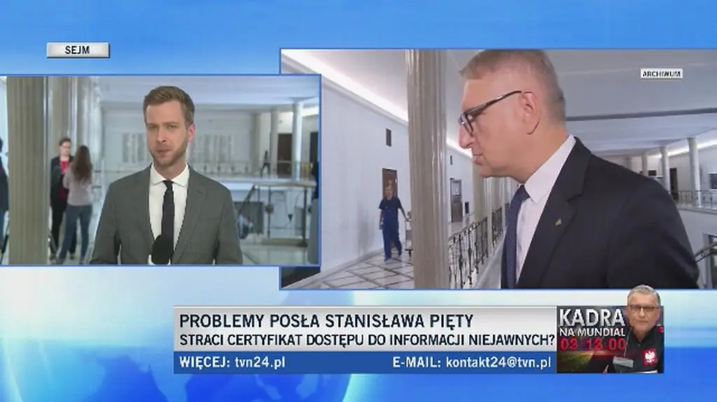 Poseł PiS-u straci dostęp do informacji niejawnych?