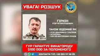 100 tysięcy dolarów za przekazanie Ukrainie Igora Girkina