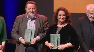 Konstanty Gebert i Anna Dymna 