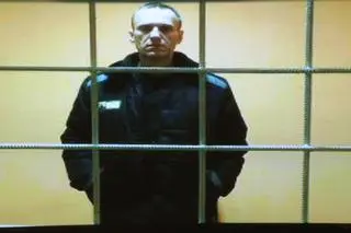 Aleksiej Nawalny. Zdjęcie z maja 2022 roku