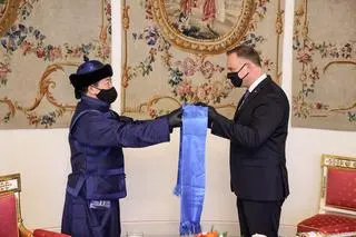 Ambasador Mongolii w Polsce Dorj Barkhas