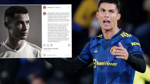 Ronaldo wściekły na redaktora naczelnego "France Football". "Kłamał"
