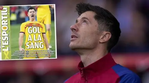 "Gol we krwi". Hiszpanie z laurką dla odmienionego Lewandowskiego