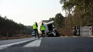 Droga została zablokowana