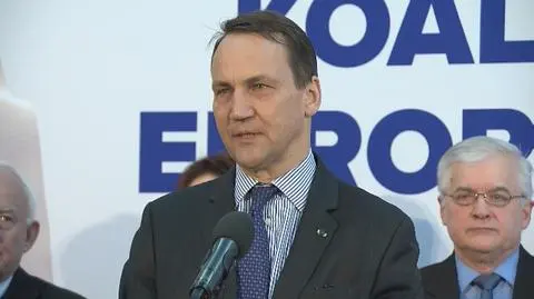 Sikorski: wybory do PE zdecydują czy Polska trafi do grupy decyzyjnej w UE