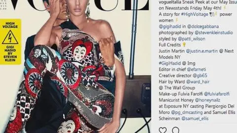 Okładka z Gigi Hadid wzbudziła kontrowersje