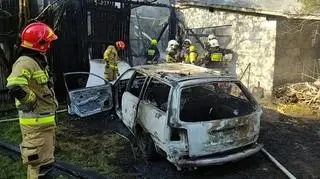 Pożar w Sieradzu. Nie żyje 62-letni mężczyzna