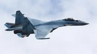 Rosyjski samolot Su-27