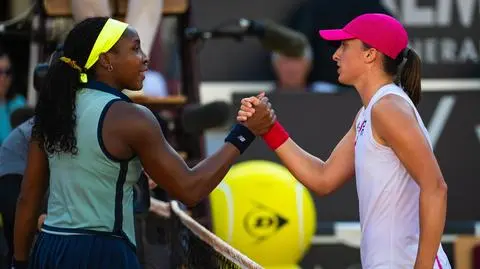 Coco Gauff i Iga Świątek