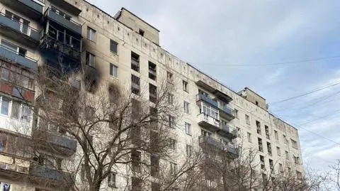 Zdjęcie zniszczeń w obwodzie ługańskim