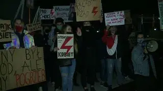 Protest w Limanowej