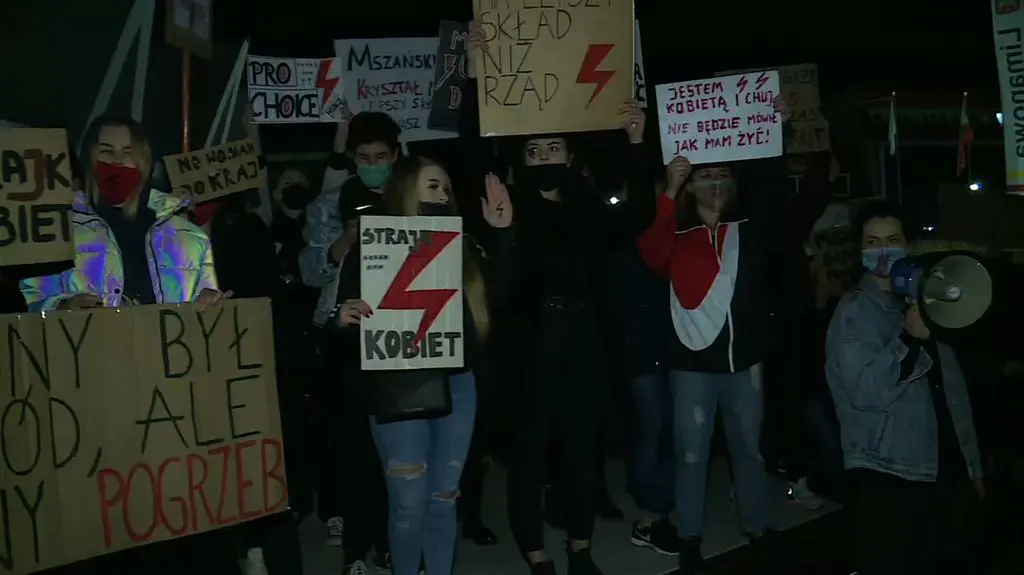 Protest w Limanowej