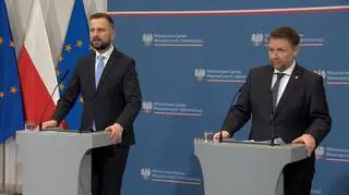 Konferencja Władysława Kosiniaka-Kamysza i Marcina Kierwińskiego