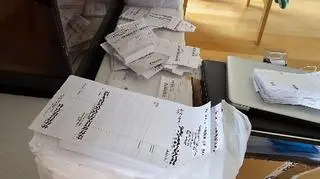 Na miejscu znaleziono dokumenty