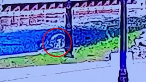 Myślał, że ktoś ukradł mu rower. Okazało się, że zsunął się do rzeki