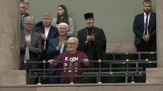 Lech Wałęsa w Sejmie