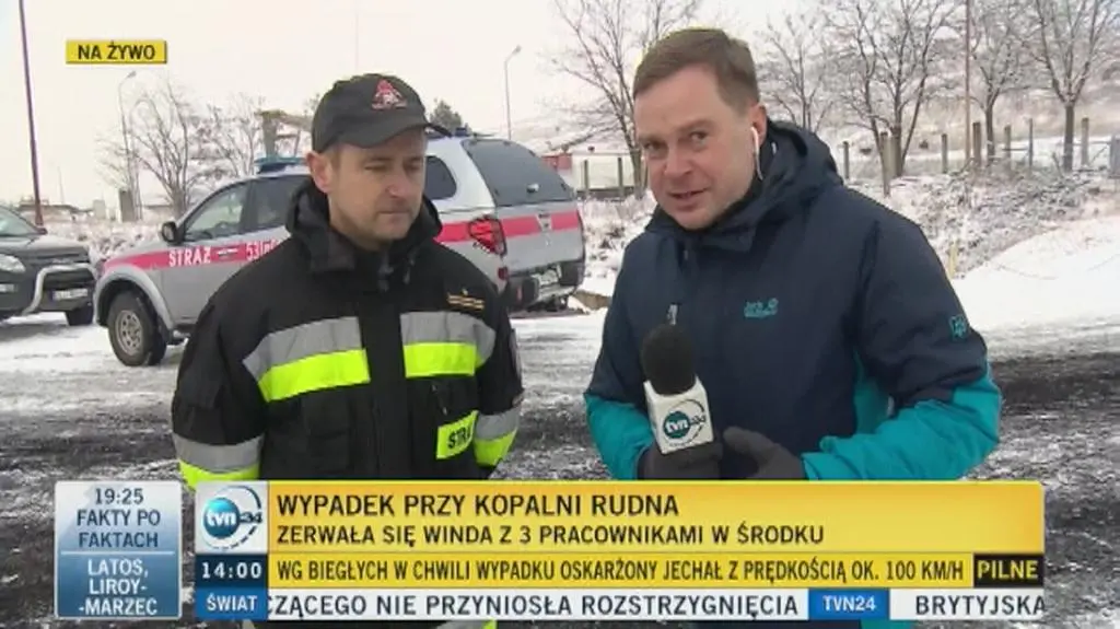 Wypadek na terenie zbiornika poflotacyjnego KGHM