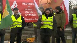 Autostrada A6 w kierunku granicy została zamknięta