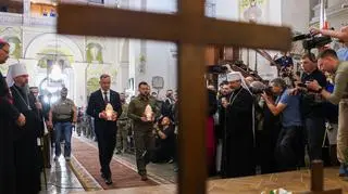 Andrzej Duda i Wołodymyr Zełenski w Łucku