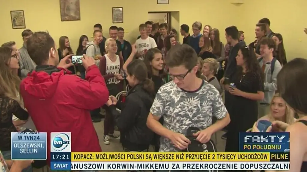 Protest uczniów w gorzowskim liceum