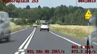 Złamali zakaz wyprzedzania, dostali wysokie mandaty