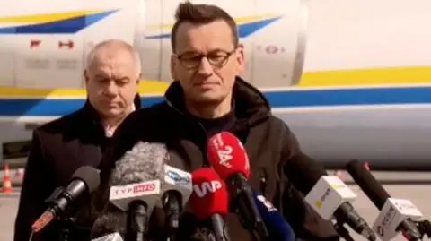 Morawiecki: Jesteśmy przygotowani na kolejne transporty. Sprzętu będzie coraz więcej