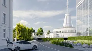 Nowa przestrzeń wokół iglicy